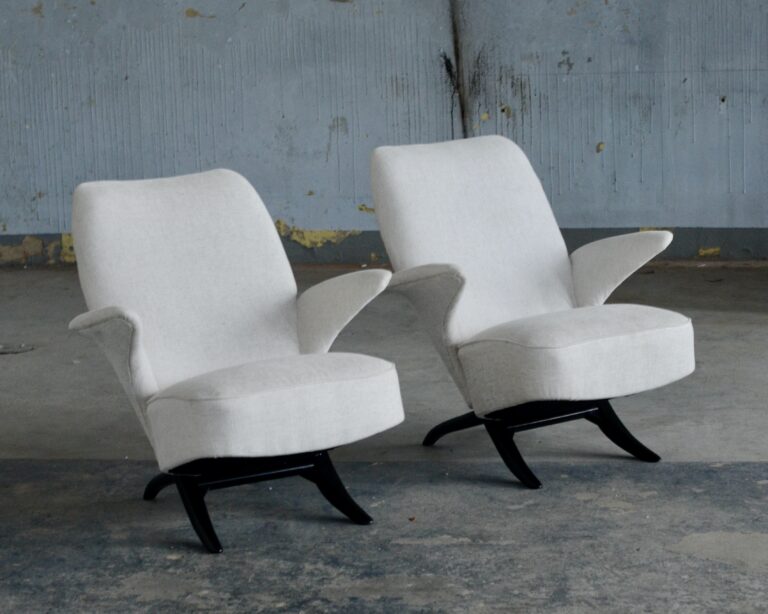 opnieuw stofferen van de artifort Congo of pinguïn